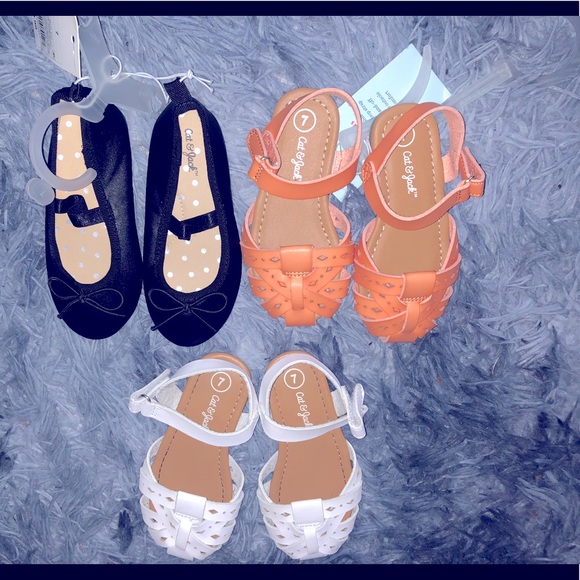 Toddler Girl Sandals Lot - Picture 1 of 2